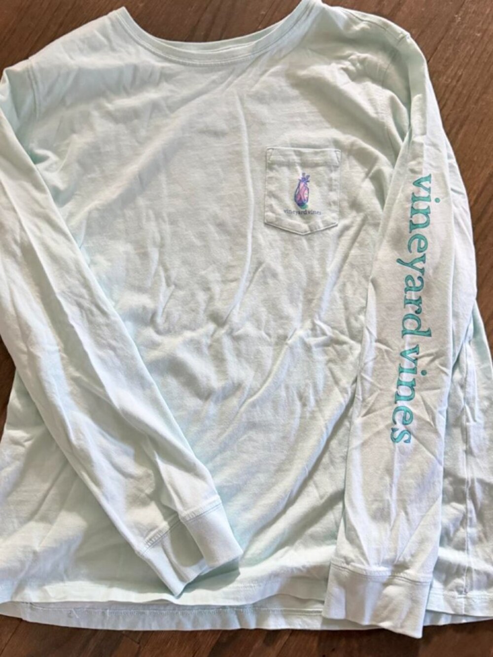 Vineyard Vines golf long sleeve shirt, size Men's large
